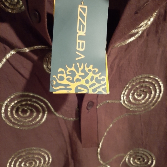 Vintage 90s embroidered shirt - Picture 4 of 4